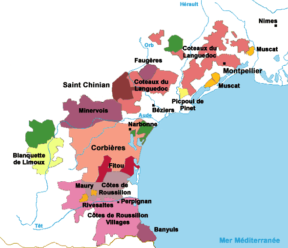 Wines of Languedoc-Roussillon
