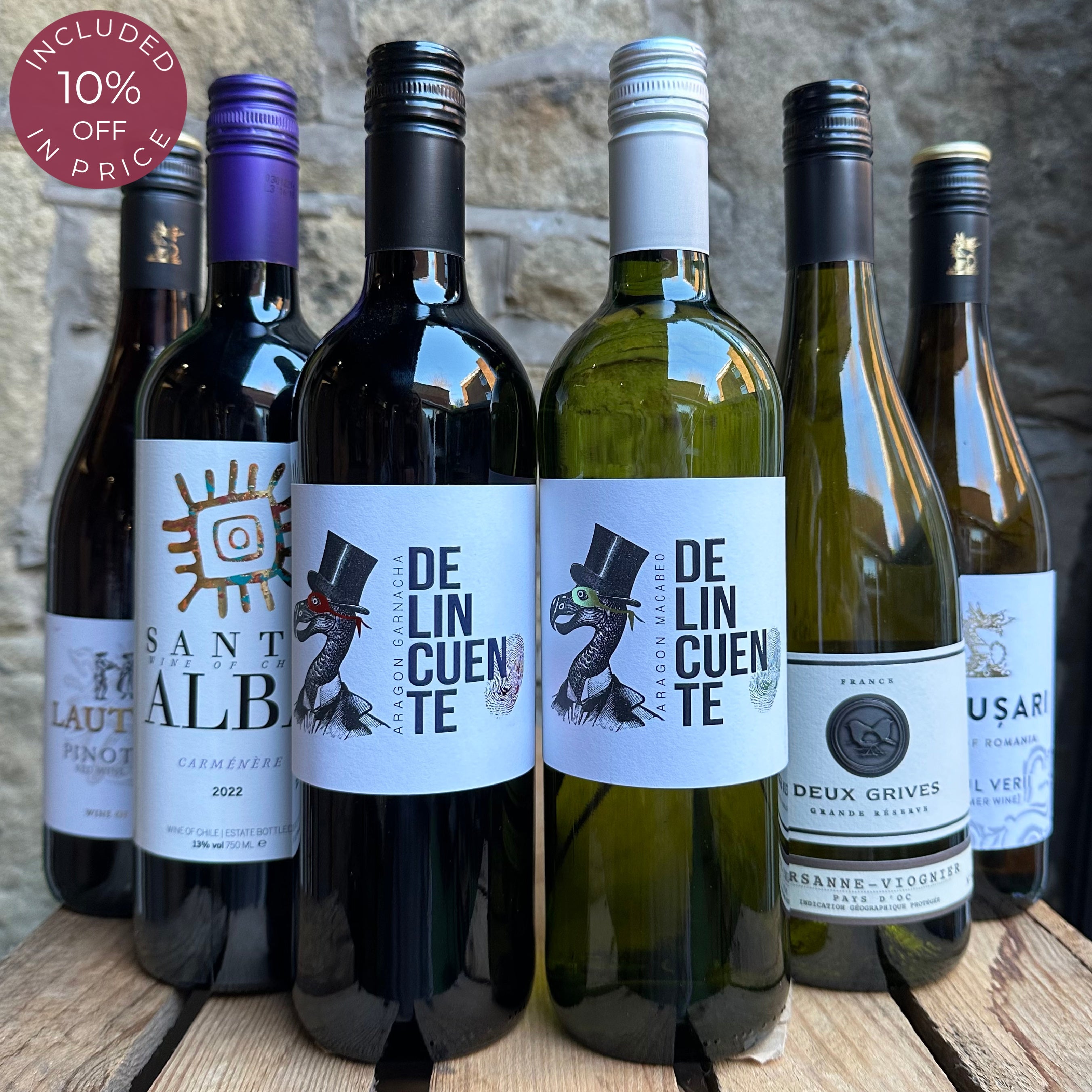 Budget Friendly Mix- Mixed 6 Case-MIXED CASE-Turton Wines
