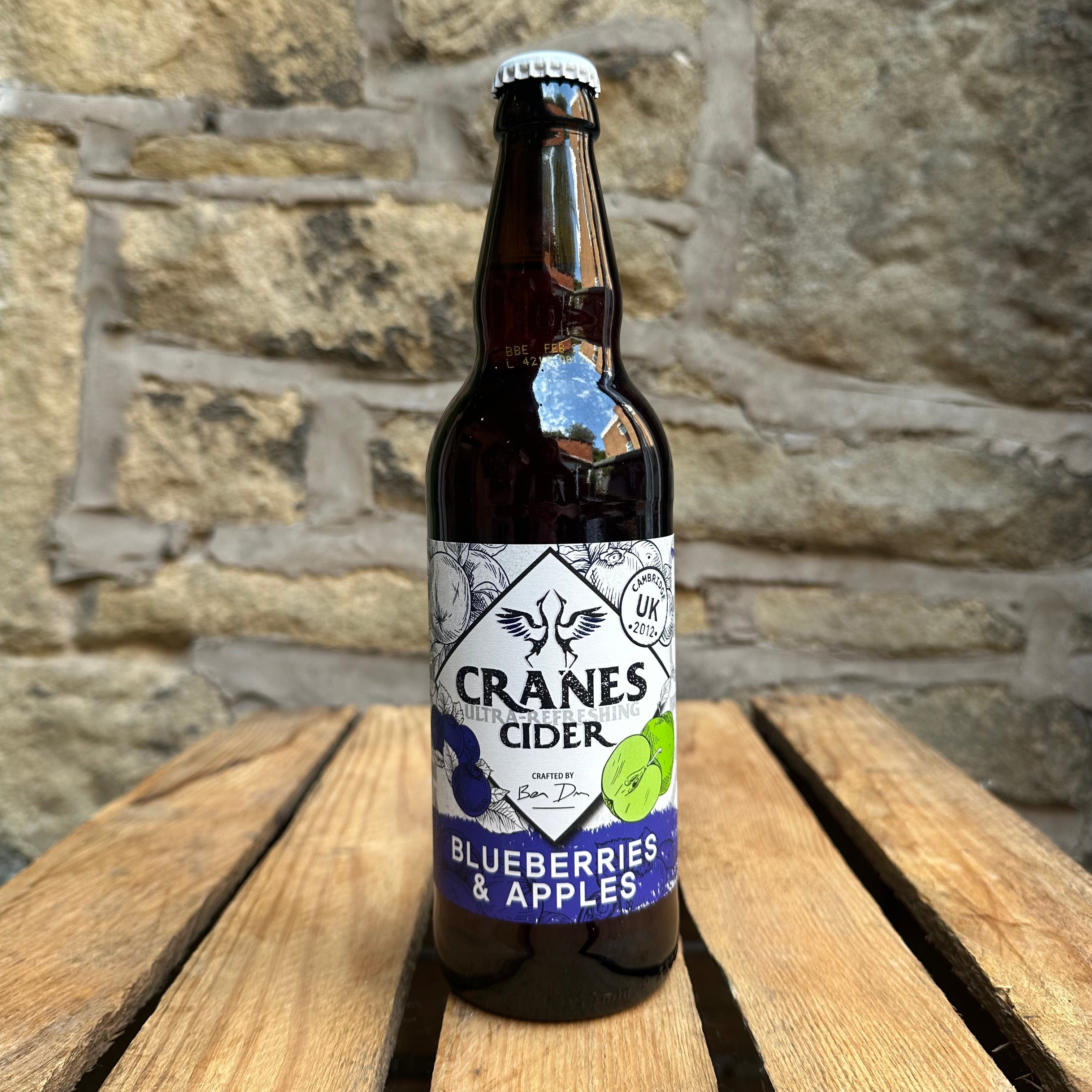 Cranes Blueberries and Apples Cider-CRAFT BEER-Turton Wines
