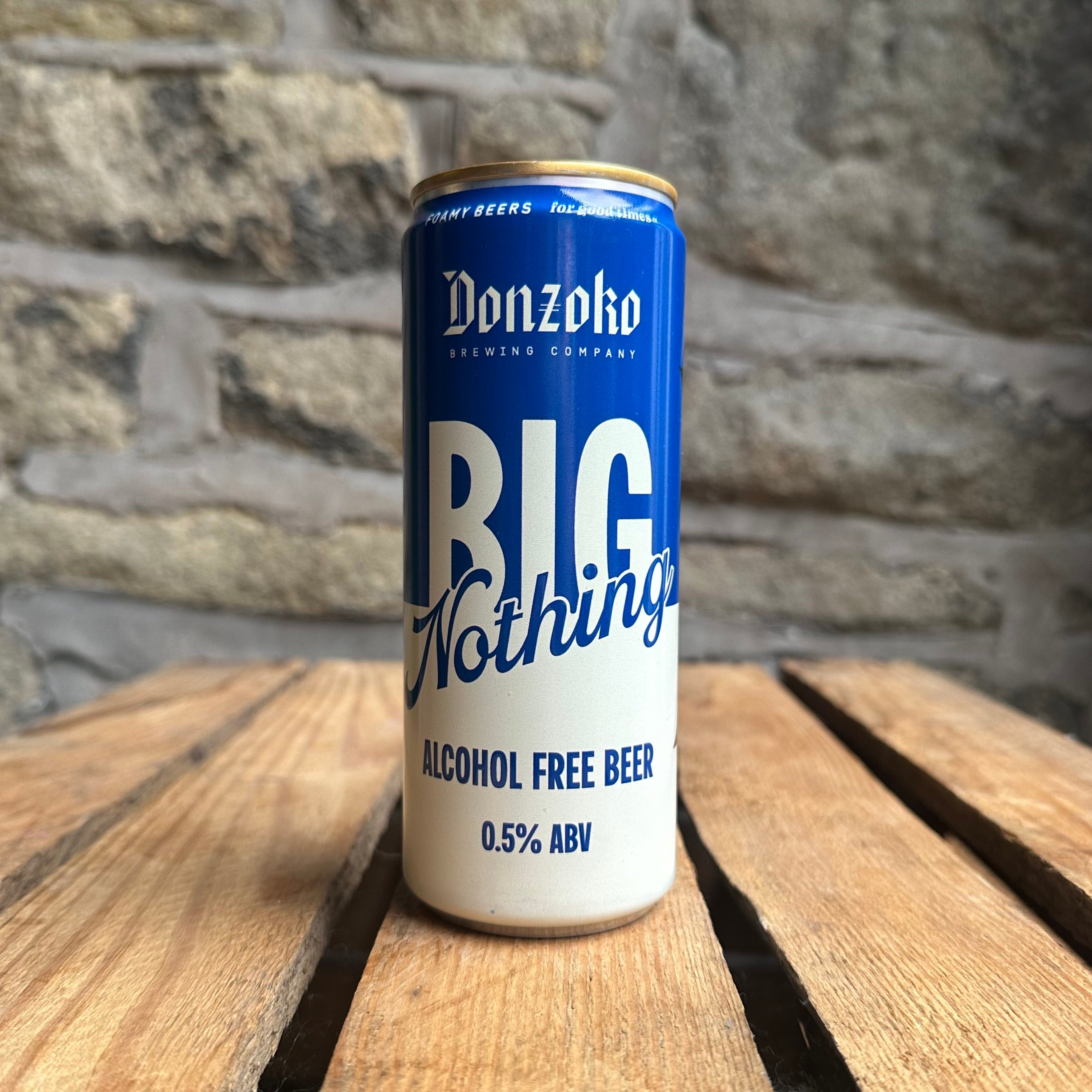 Donzoko Big Nothing Alcohol Free Beer-CRAFT BEER-Turton Wines