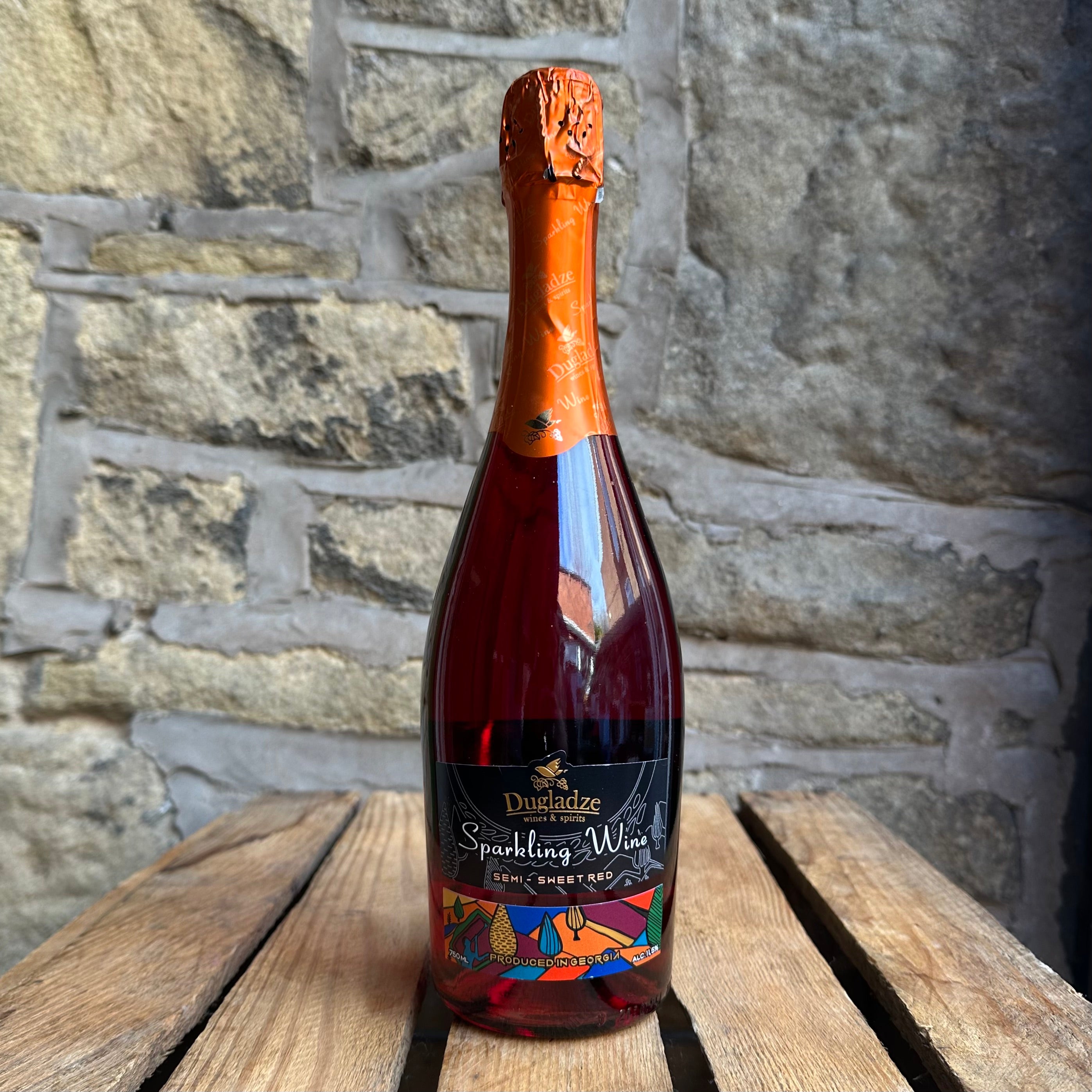 Dugladze Sparkling Red Wine-WINE-Turton Wines