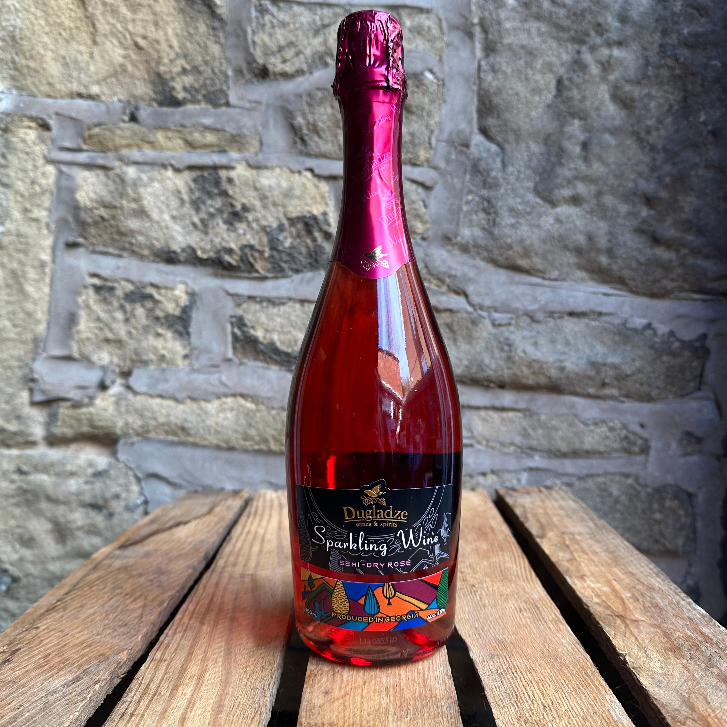 Dugladze Sparkling Rose Wine-WINE-Turton Wines