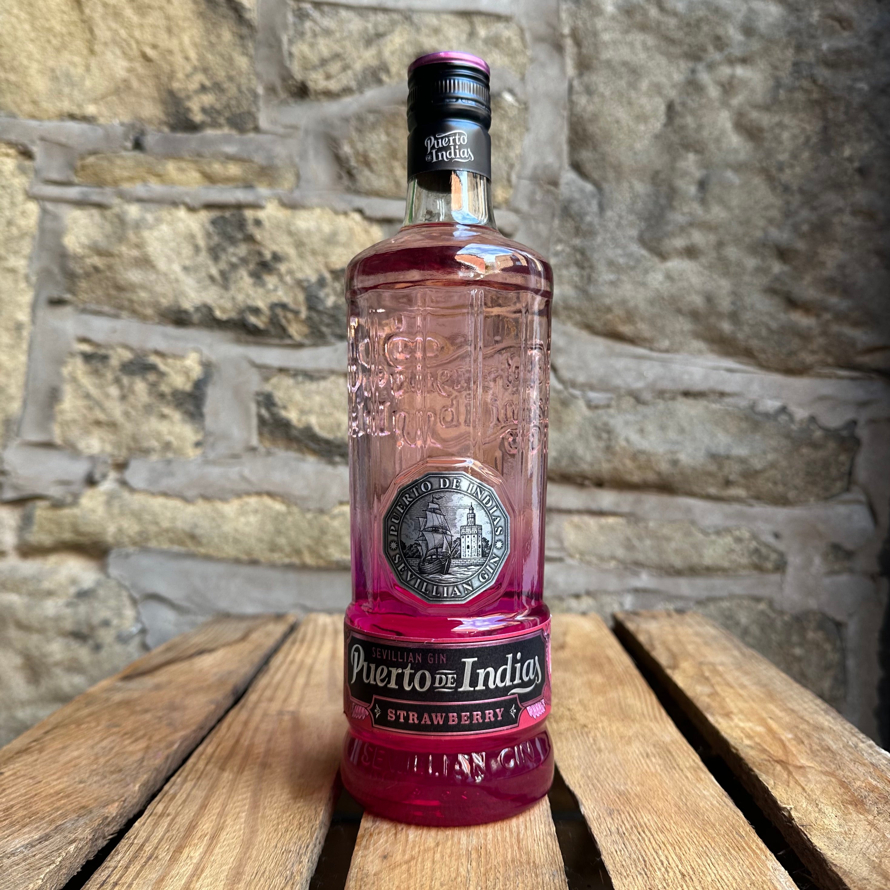Puerto De Indias Strawberry Gin-SPIRITS-Turton Wines