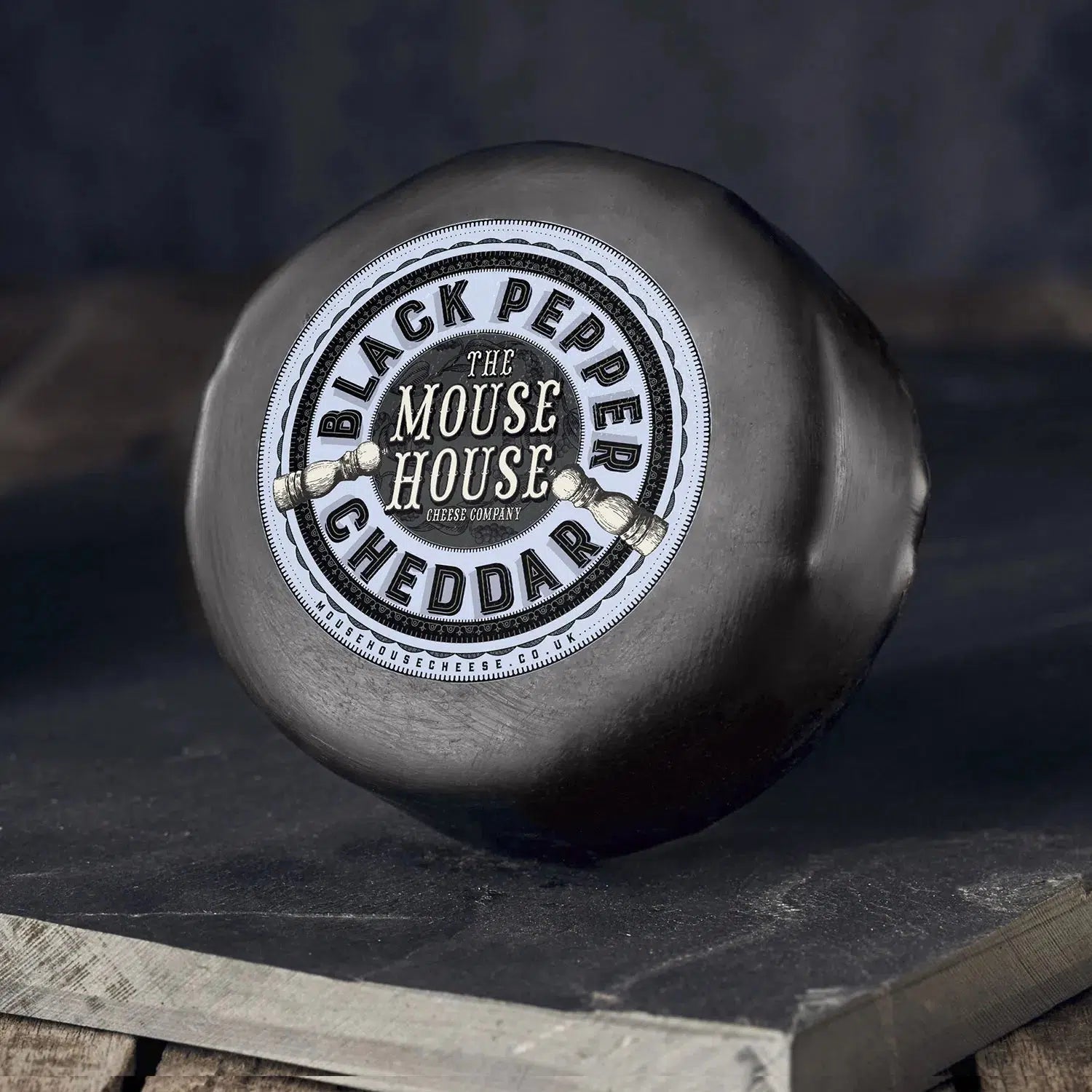 The Mouse House Black Pepper Cheddar Truckle 200g-CHEESE-Turton Wines