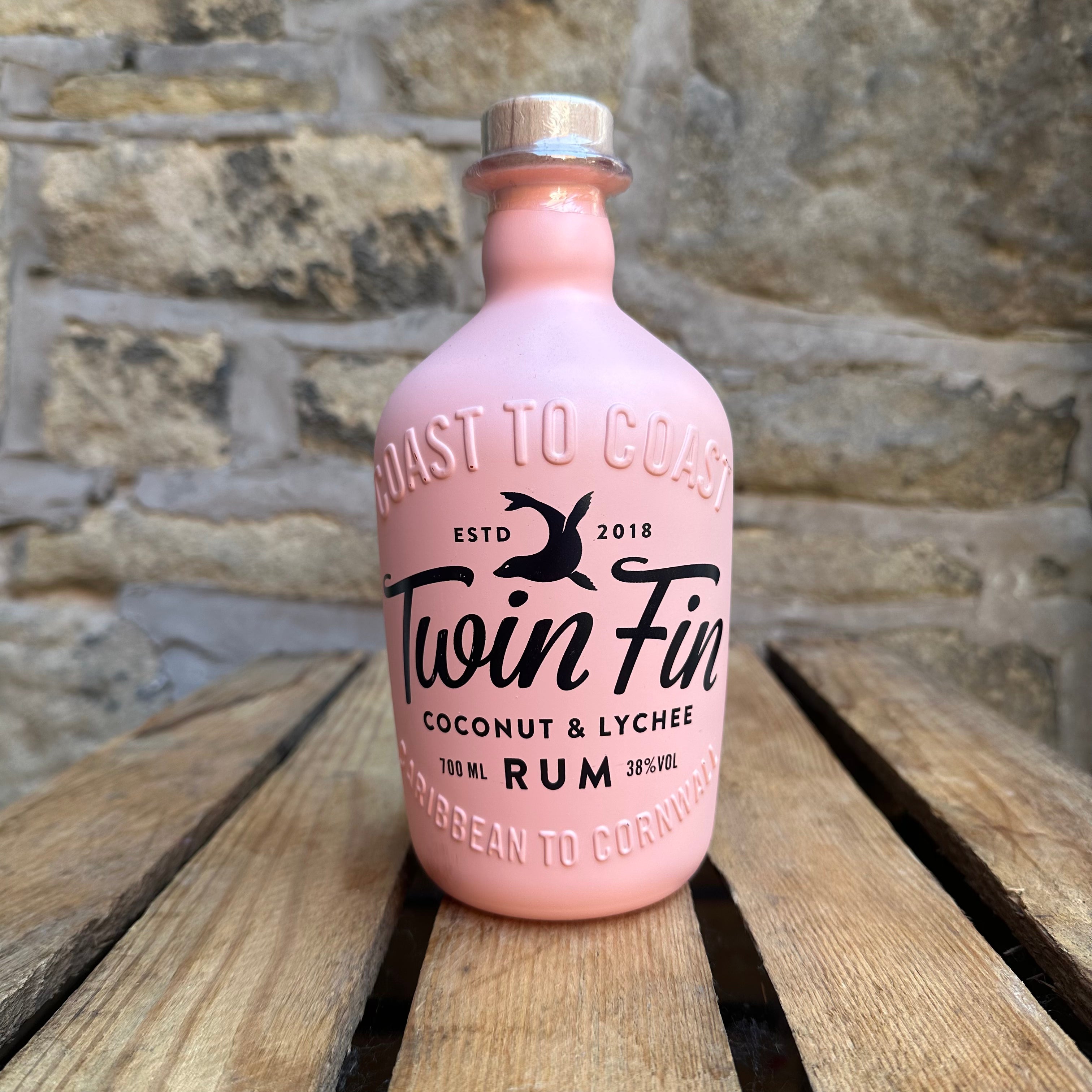 Twin Fin Coconut and Lychee Rum-SPIRITS-Turton Wines