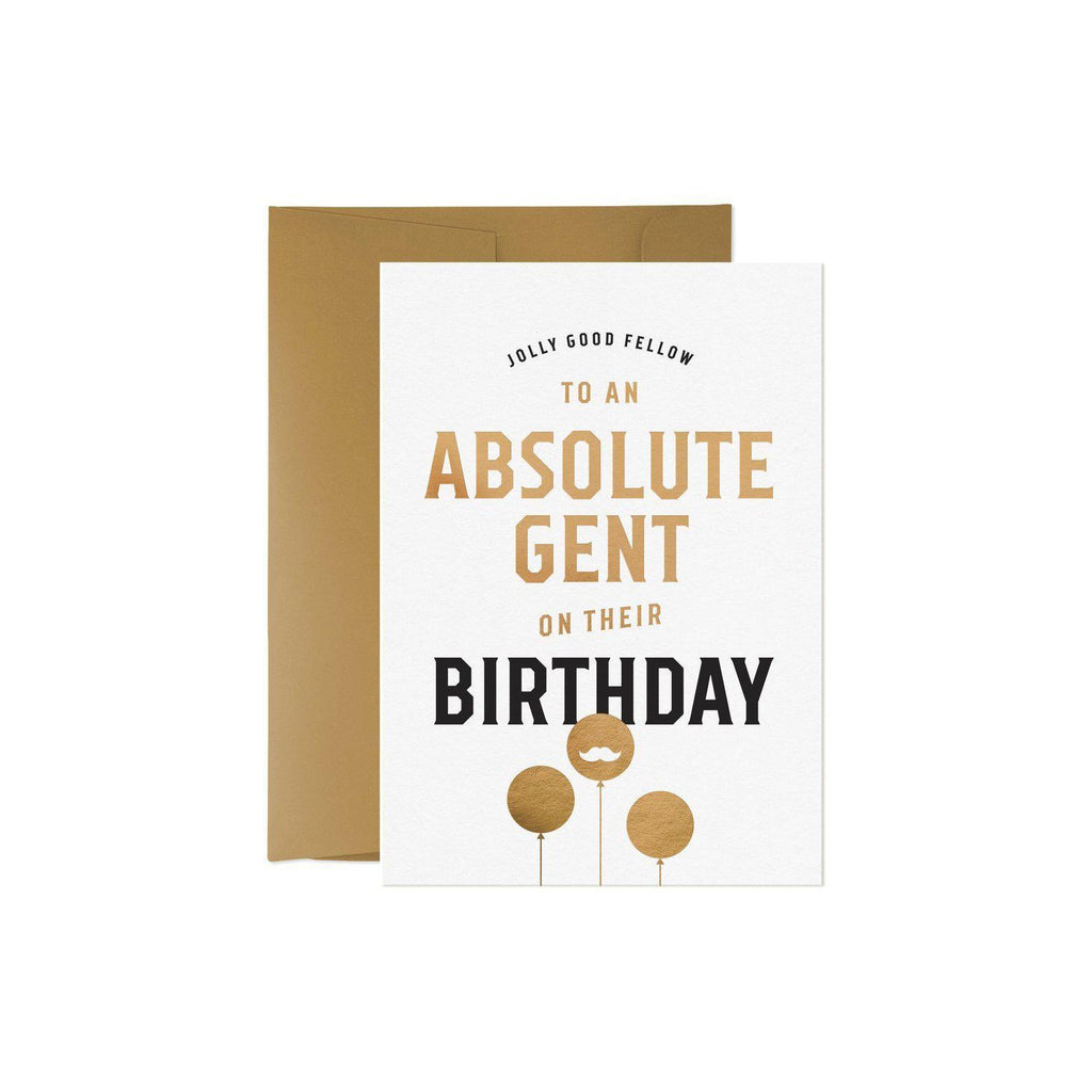 Absolute Gent Card-Greeting Cards-Turton Wines