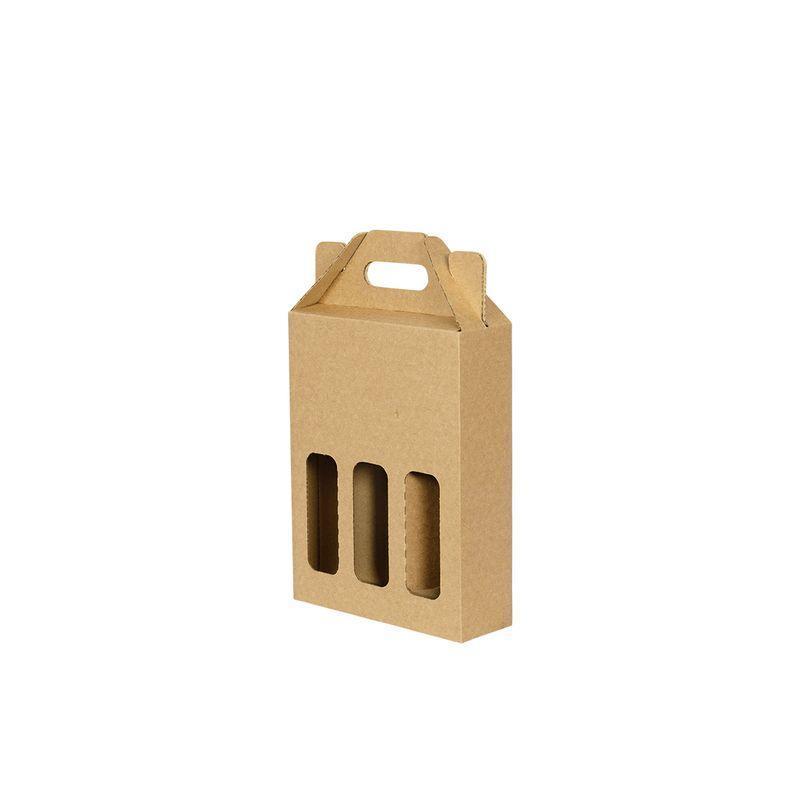 Beer Bottle 3x500ml Gift Box Kraft-Gift Boxes-Turton Wines