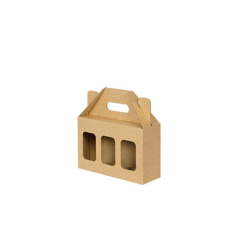Beer Can 3x330ml Gift Box Kraft-Gift Boxes-Turton Wines