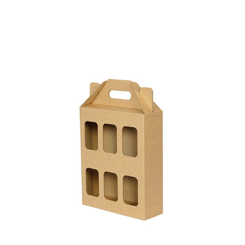 Beer Can 6x330ml Gift Box Kraft-Gift Boxes-Turton Wines