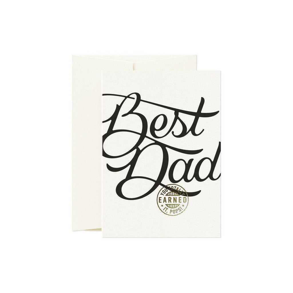 Best Dad Card-Greeting Cards-Turton Wines