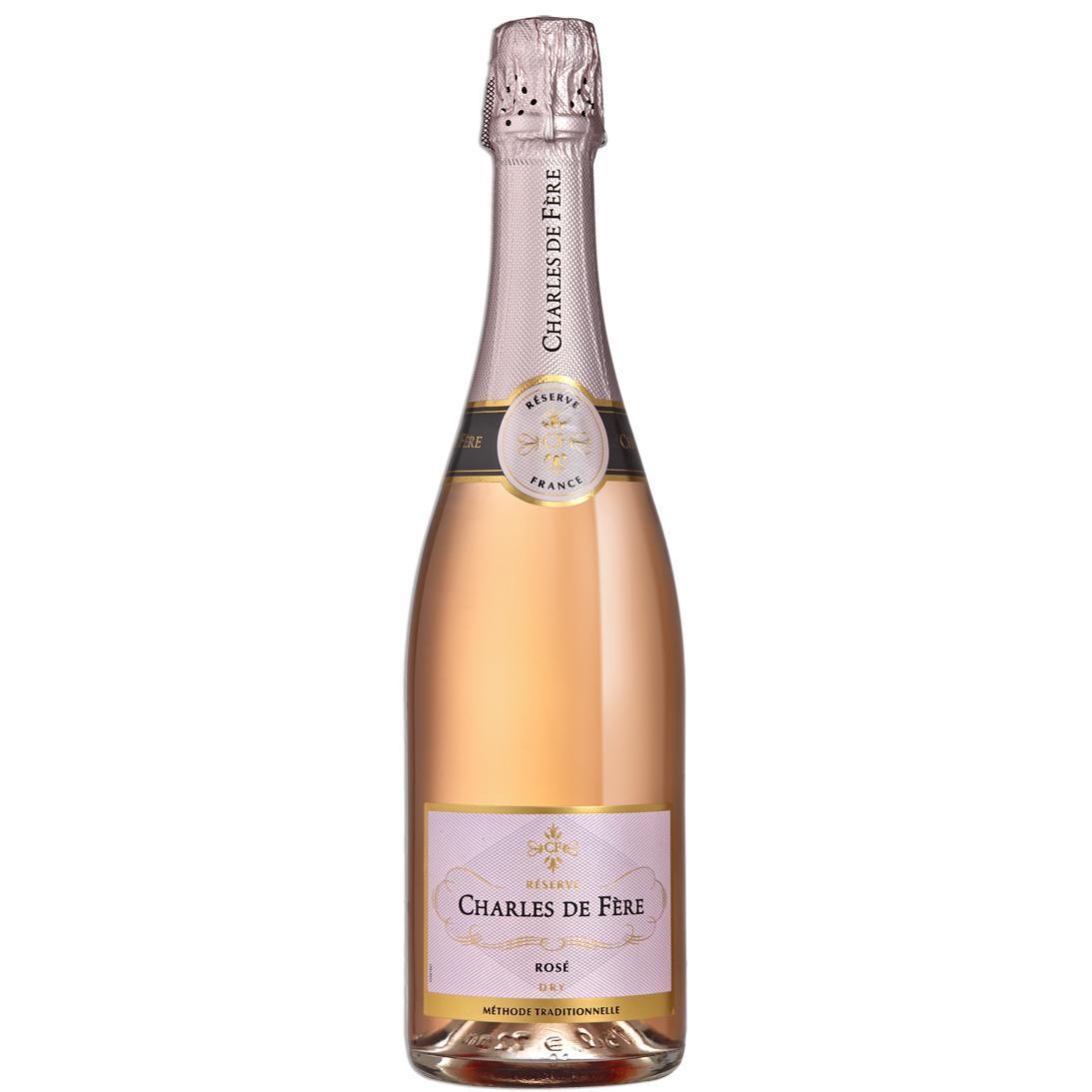 Charles de Fere Reserve Rose Brut-WINE-Turton Wines