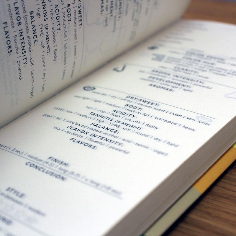 De Long's Wine Tasting Notebook - Soft bound-ACCESSORIES-Turton Wines