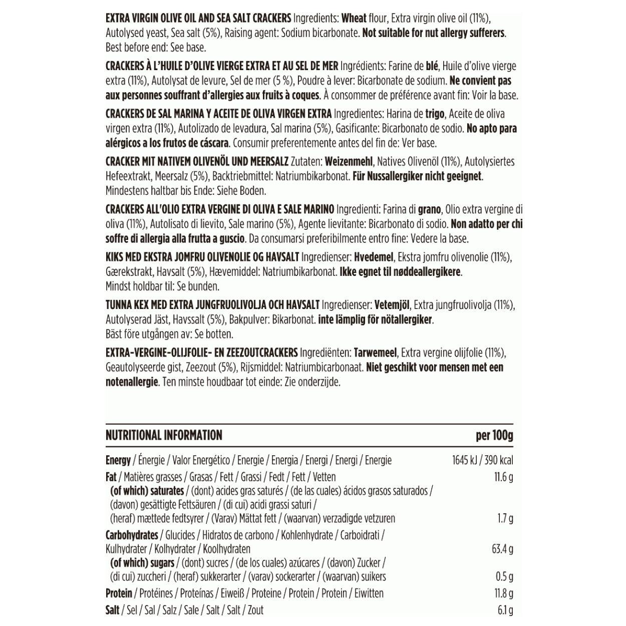 Fine Cheese Co. Extra Virgin Olive Oil and Sea Salt Crackers-Deli-Turton Wines