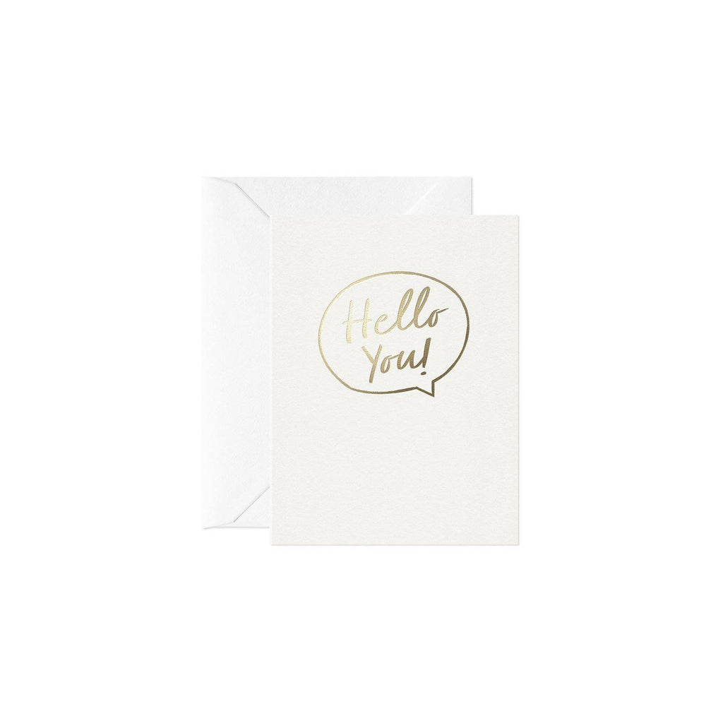 Hello You! Card (Mini)-Greeting Cards-Turton Wines
