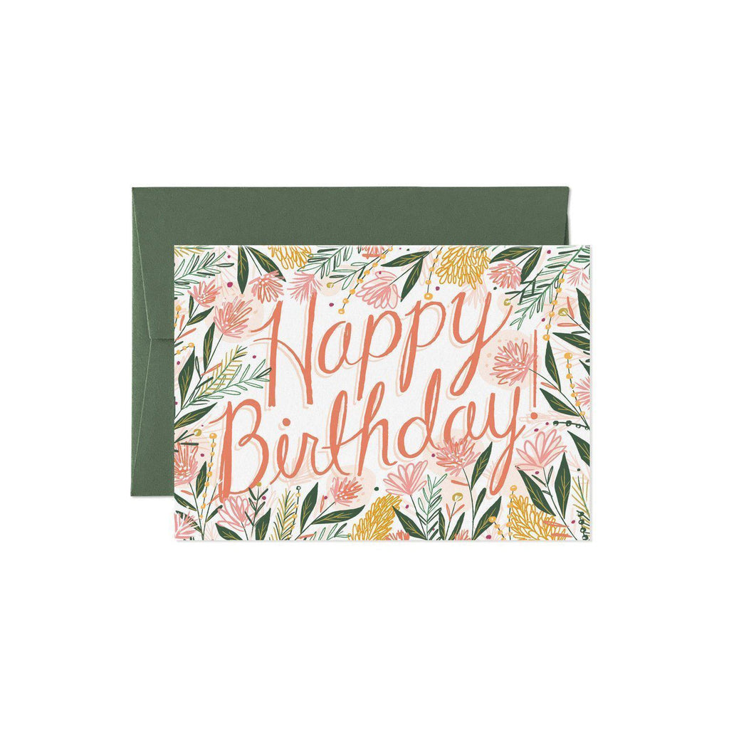 In-Bloom Happy Birthday Card-Greeting Cards-Turton Wines