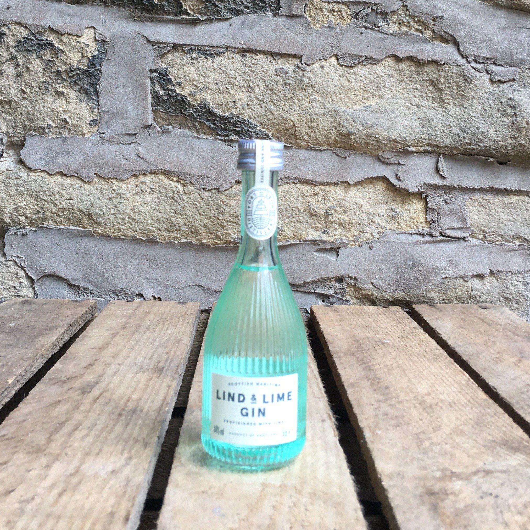 Lind & Lime Gin Miniature 5cl-SPIRITS-Turton Wines