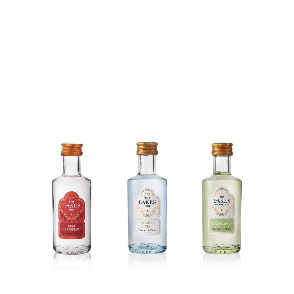 The Lakes Gin 3x 5cl Gift Set-SPIRITS-Turton Wines