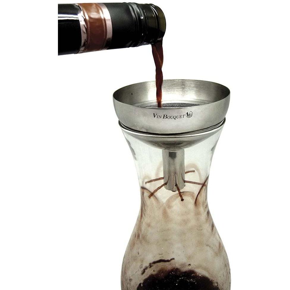 Vin Bouquet Wine Decanter Funnel with Filter-ACCESSORIES-Turton Wines