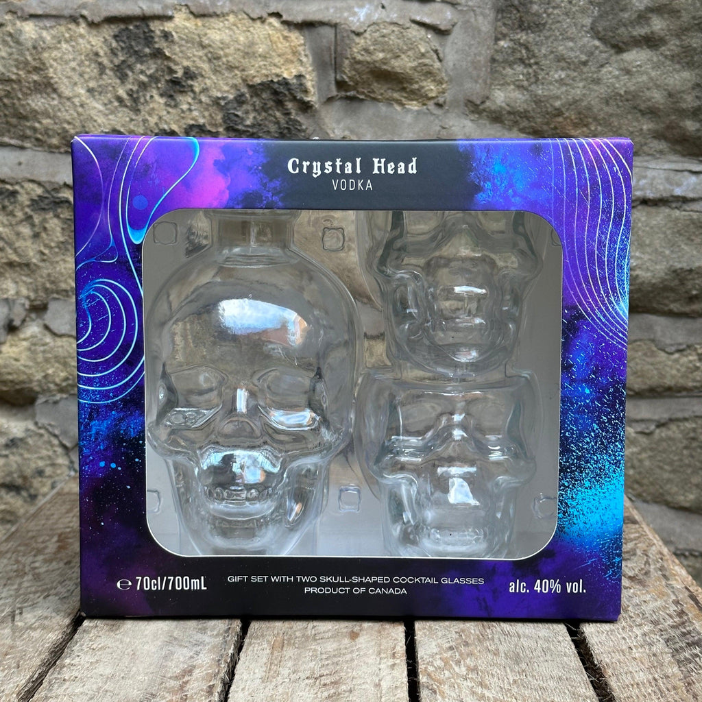 Crystal Head Vodka Gift Set with glasses-SPIRITS-Turton Wines