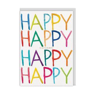 Happy Birthday Card-Greeting Cards-Turton Wines