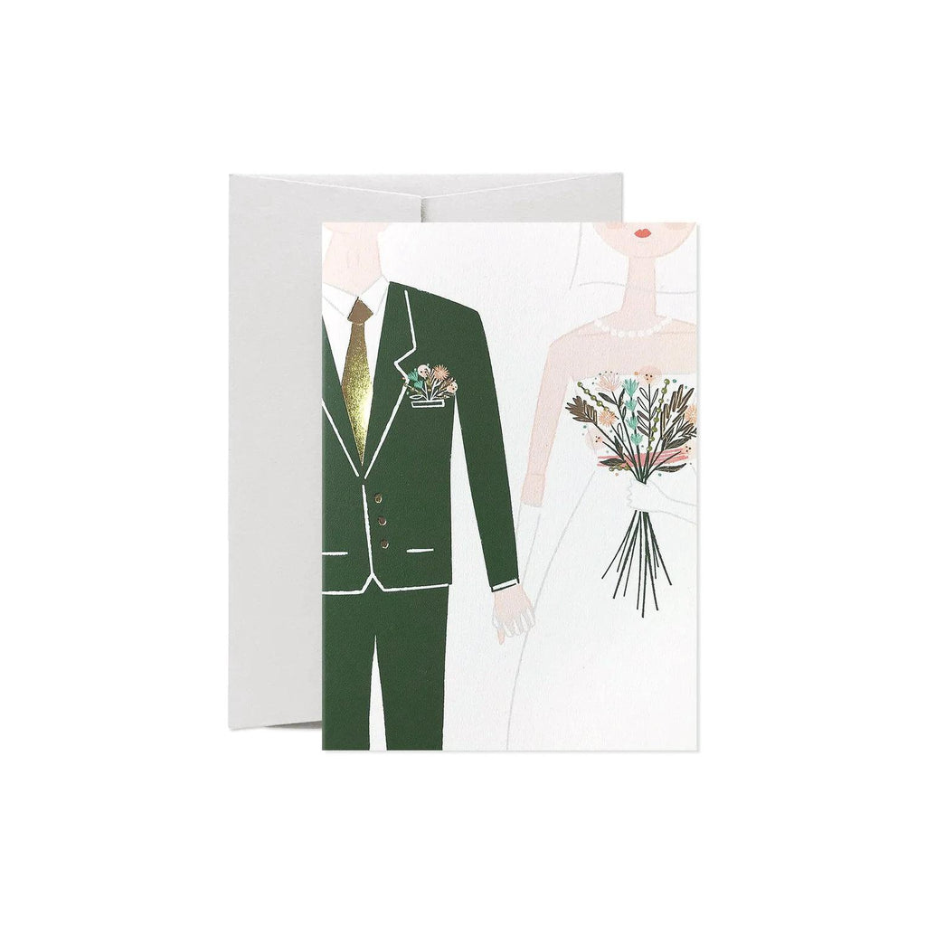 In-Bloom Mr & Mrs Card-Greeting Cards-Turton Wines