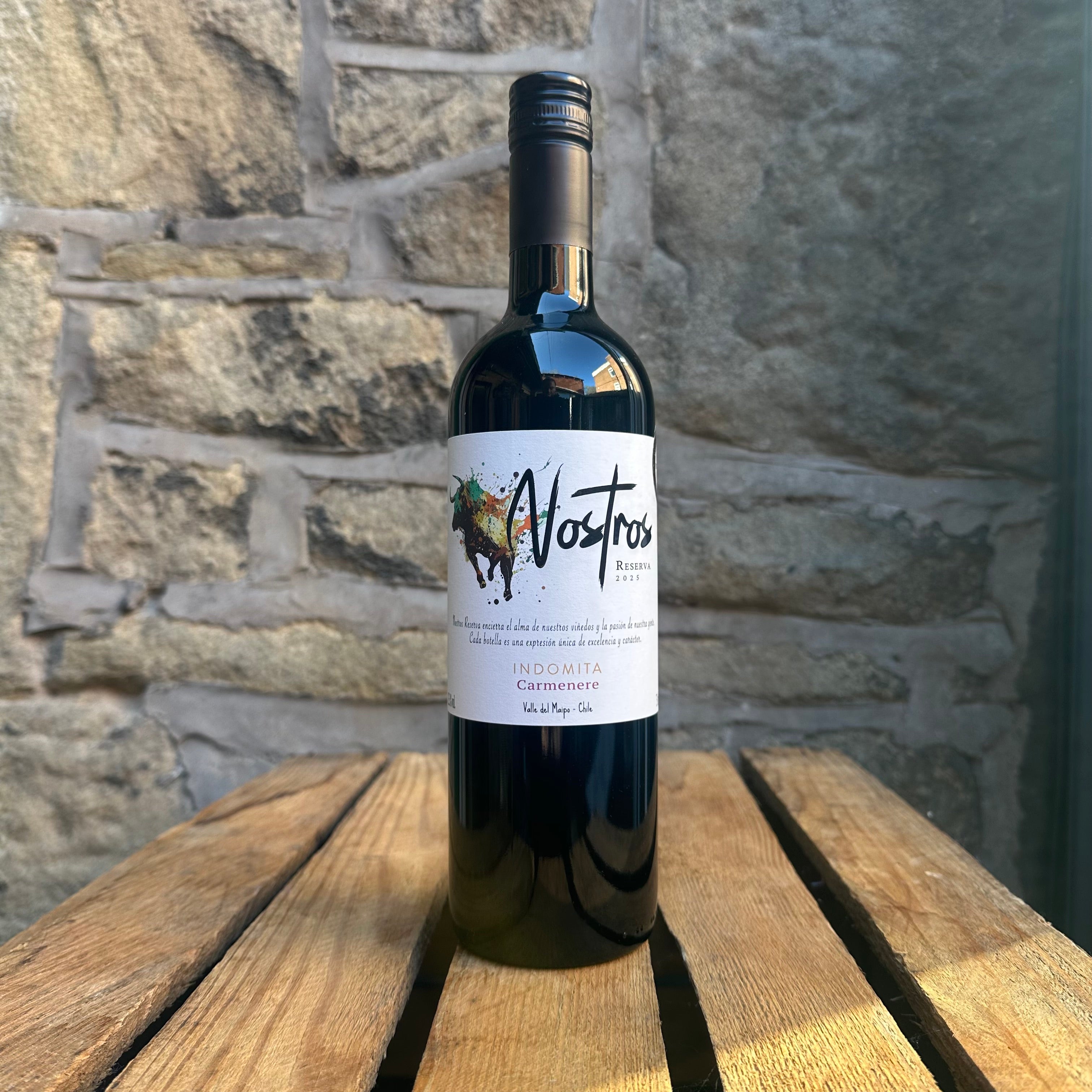 Indomita Nostros Carmenere Reserva-WINE-Turton Wines