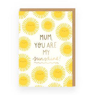 Mum you are my Sunshine Card