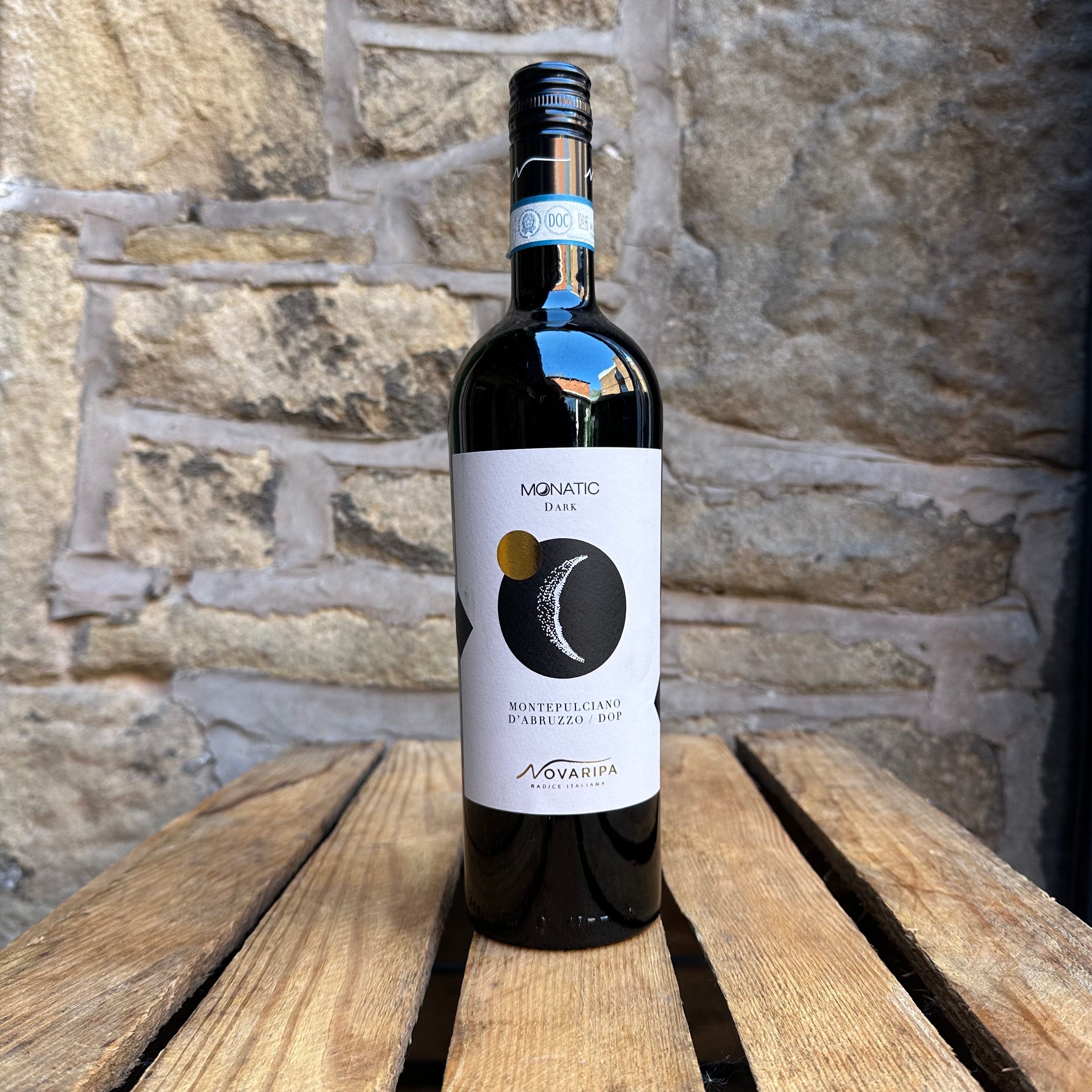 Monatic Dark Montepulicano D'Abruzzo-WINE-Turton Wines