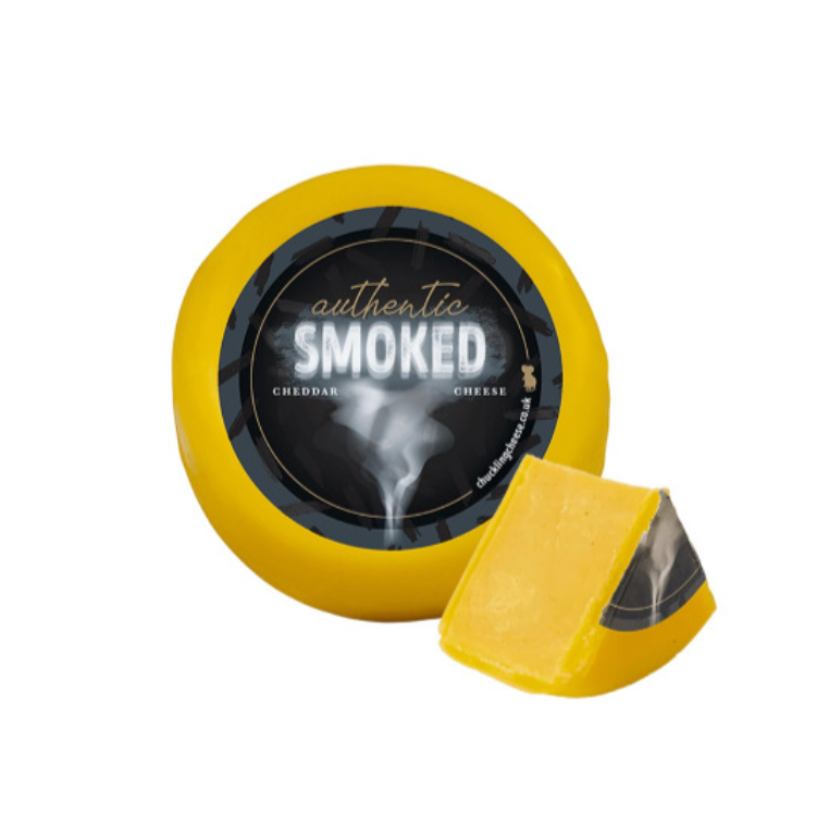 Naturally Smoked Cheddar Truckle 200g-CHEESE-Turton Wines