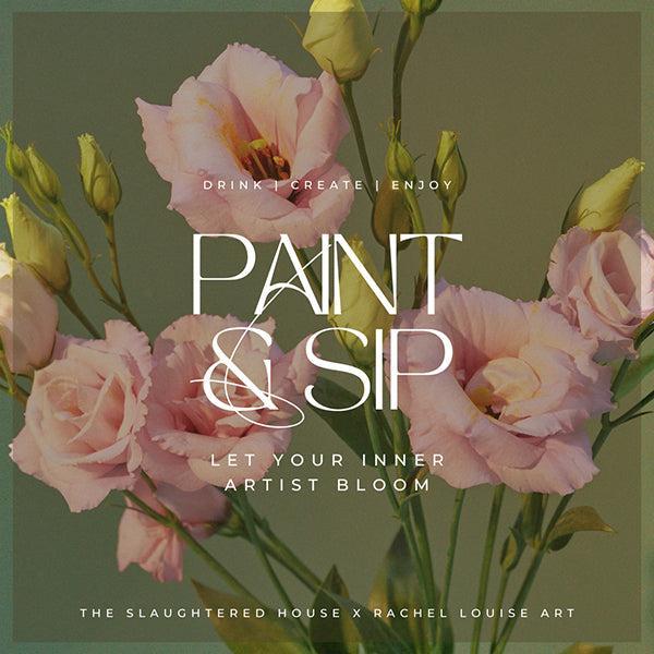 PAINT & SIP EVENING WITH RACHEL LOUISE ART - Thursday 24th September 2026-TICKET-Turton Wines