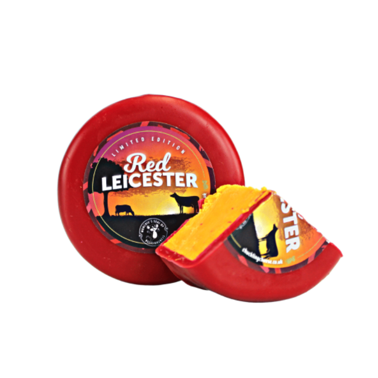 Red Leicester Truckle 200g-CHEESE-Turton Wines