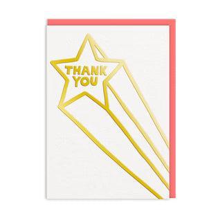 Thank You Star Card-Greeting Cards-Turton Wines
