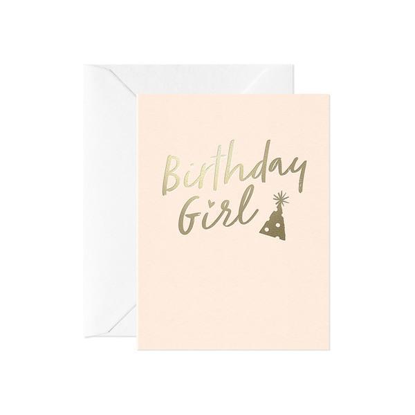 Birthday Girl Card (Mini)-Greeting Cards-Turton Wines