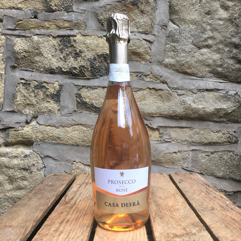 Casa Defra Prosecco Rose Extra Dry-WINE-Turton Wines