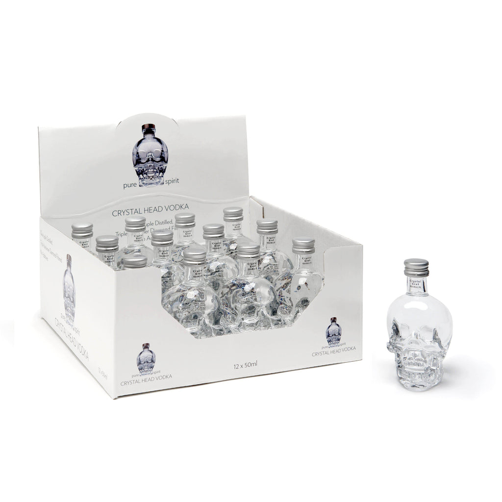 Crystal Head Vodka Miniature 5cl-SPIRITS-Turton Wines