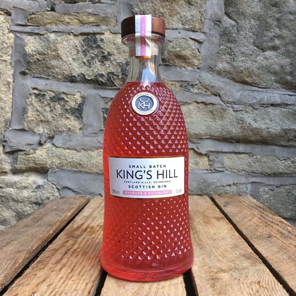King's Hill Rhubarb and Raspberry Gin-SPIRITS-Turton Wines