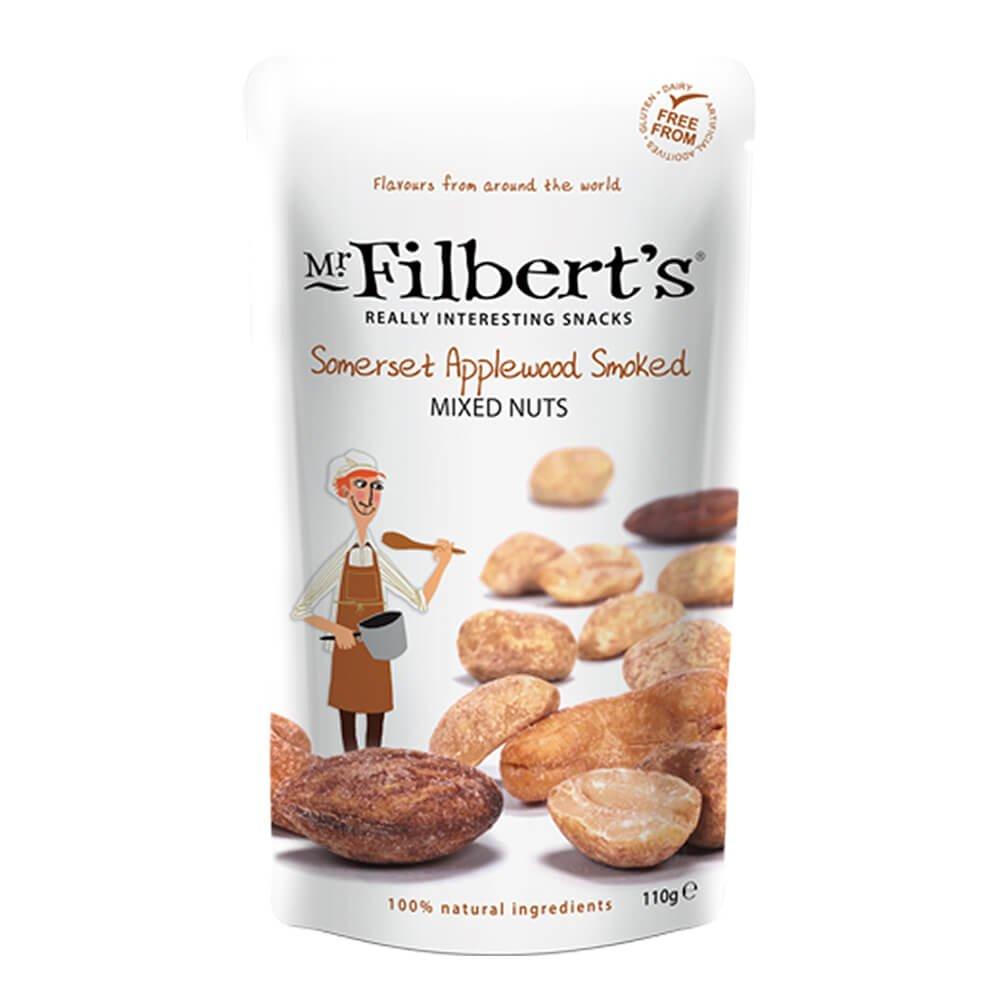 Mr Filbert's Somerset Applewood Smoked Mixed Nuts 100g-Nuts-Turton Wines