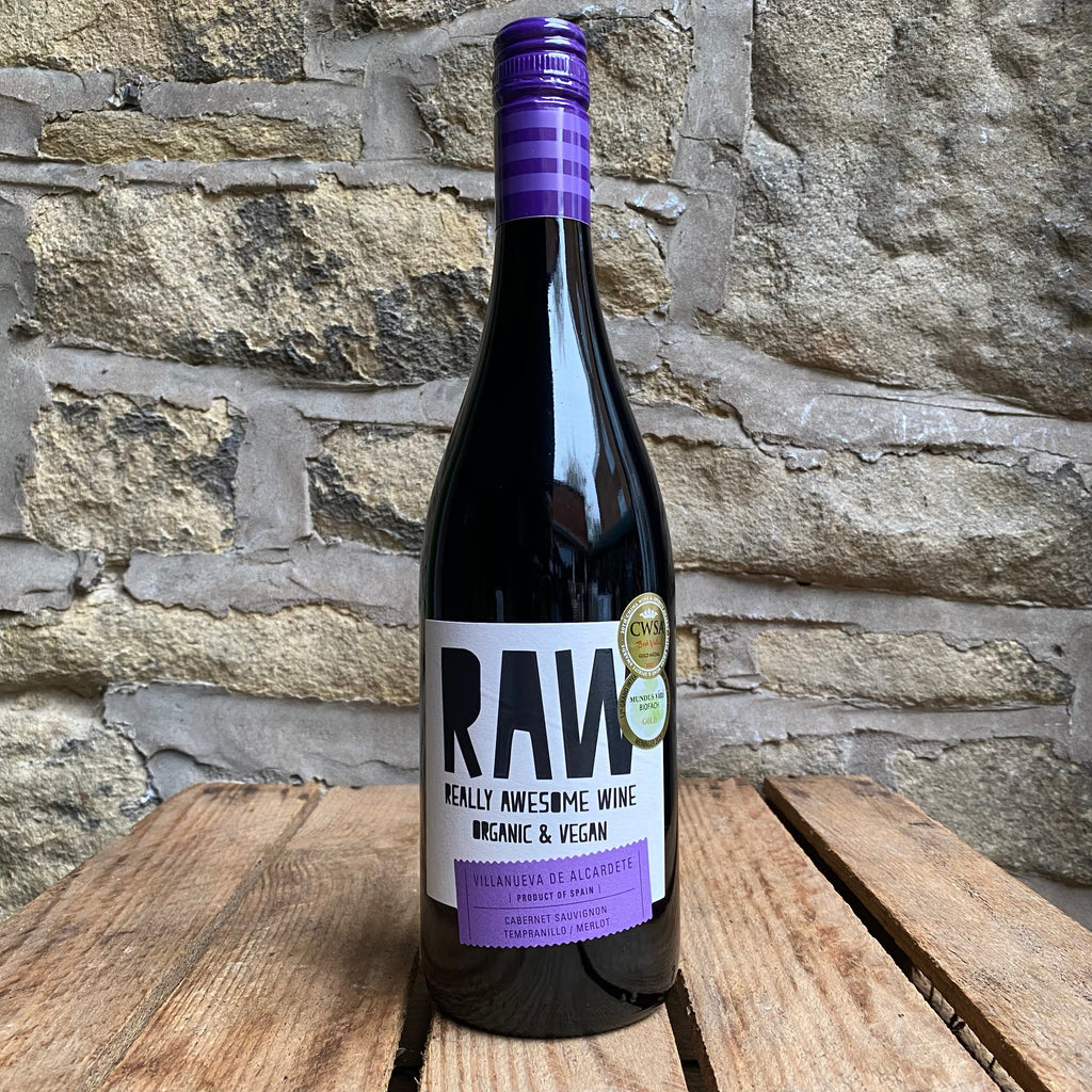 RAW Organic & Vegan Red-WINE-Turton Wines