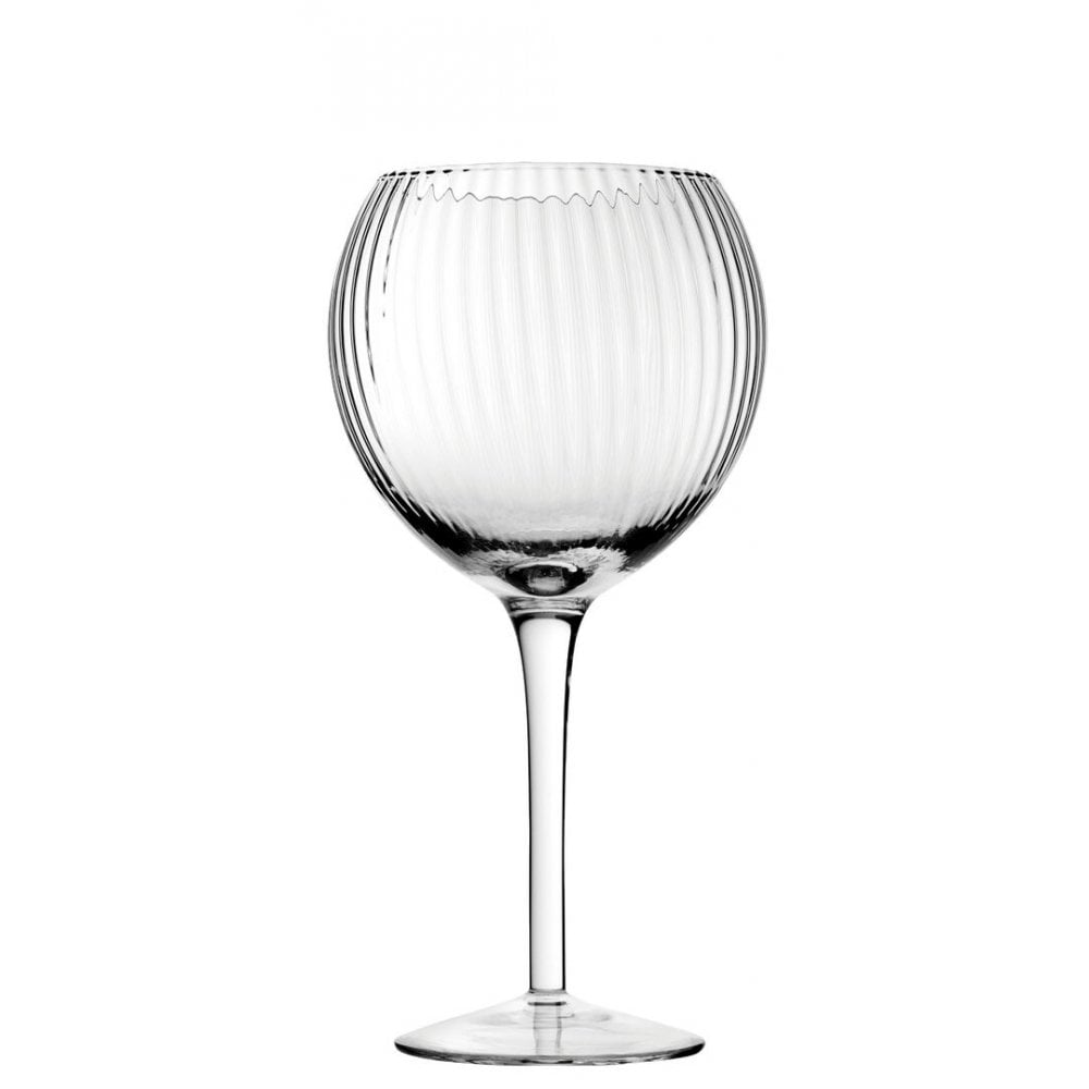 Ridged Gin Glass Single-Glassware-Turton Wines