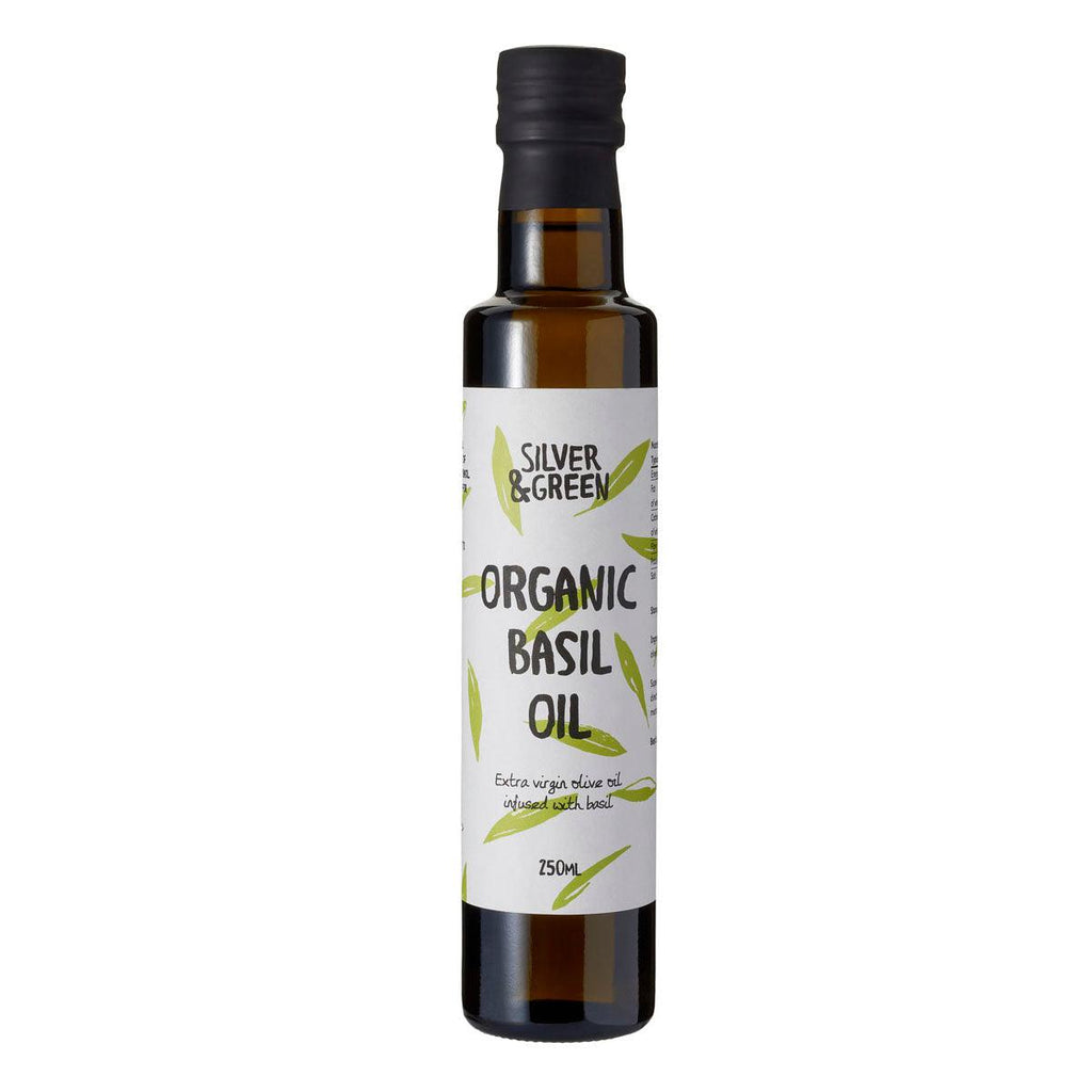 Silver & Green Basil Infused Olive Oil-Deli-Turton Wines