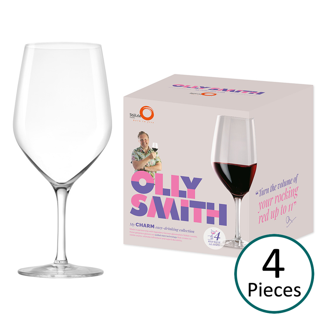 Stolzle Olly Smith Charm Collection Red Wine Glass, Box of 4-Glassware-Turton Wines
