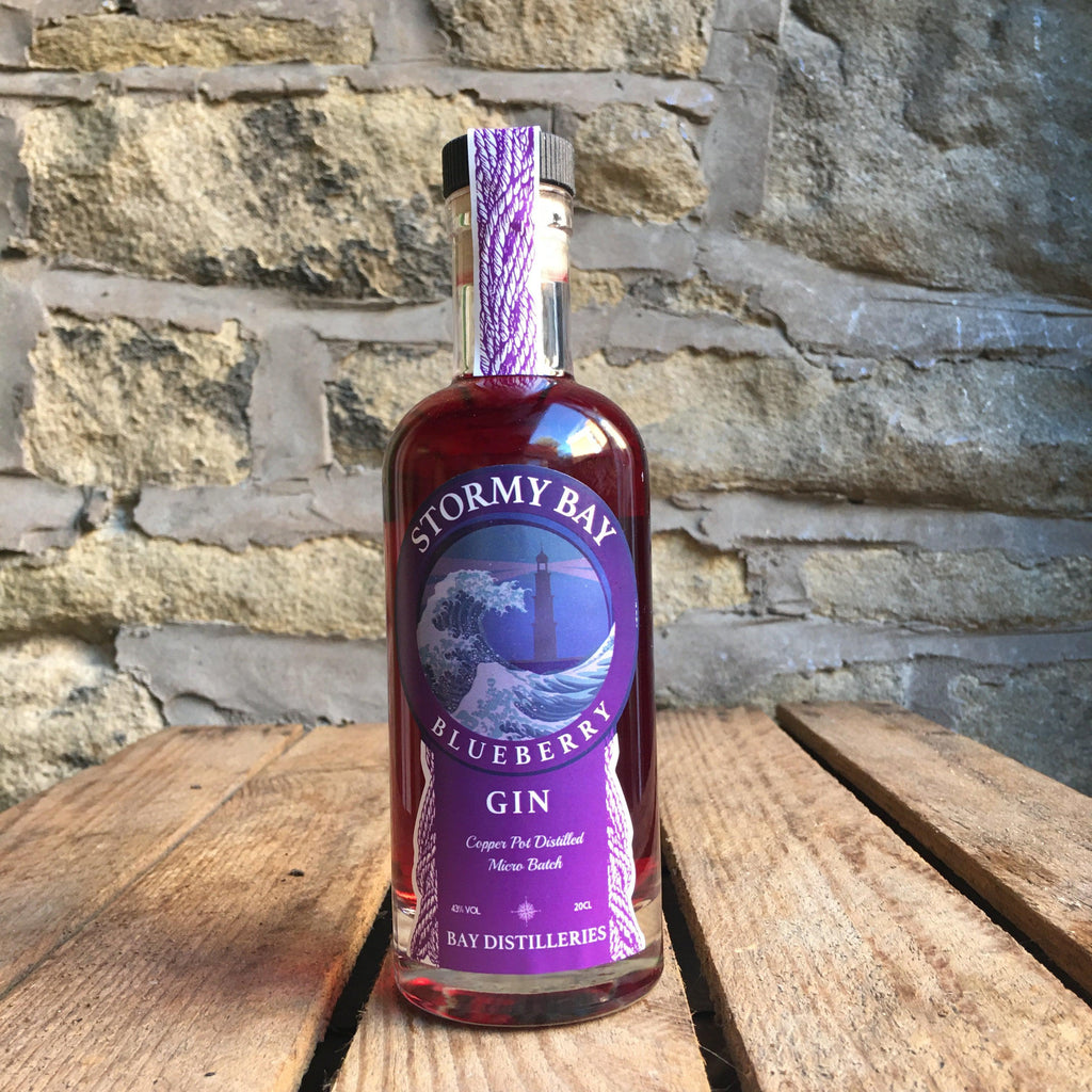 Stormy Bay Blueberry Gin 20cl-SPIRITS-Turton Wines