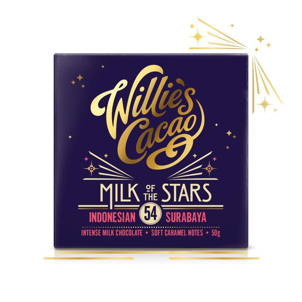 Willie's Cacao Milk Chocolate Milk of the Stars 50g-Chocolate-Turton Wines